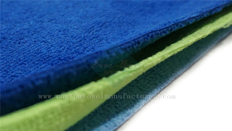 China Custom color coded microfiber cloths Supplier